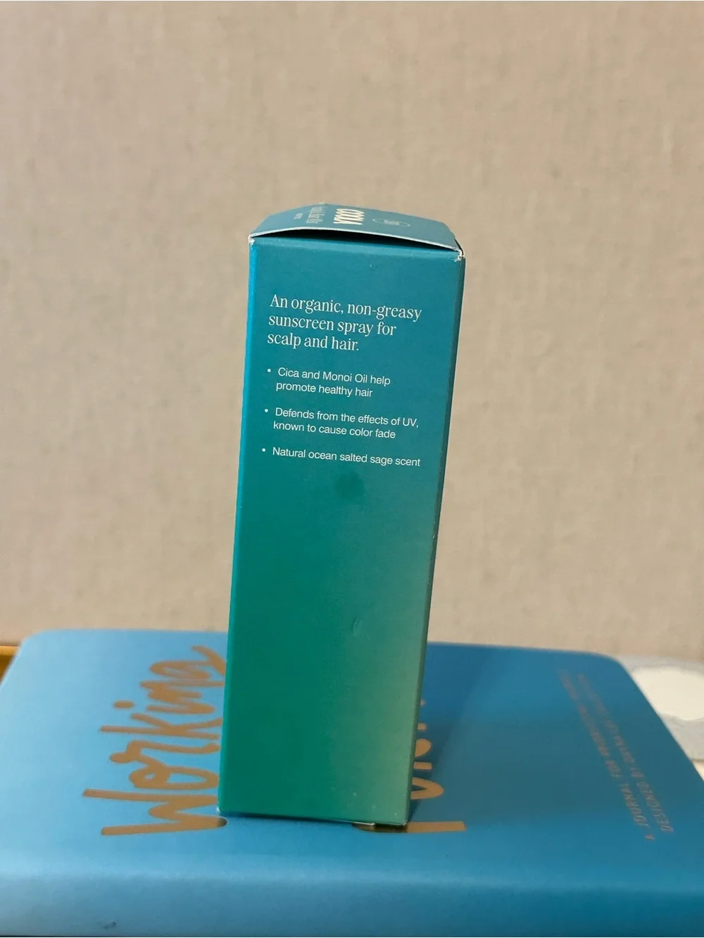 COOLA Scalp & Hair Mist SPF 30 - Aqua Teal